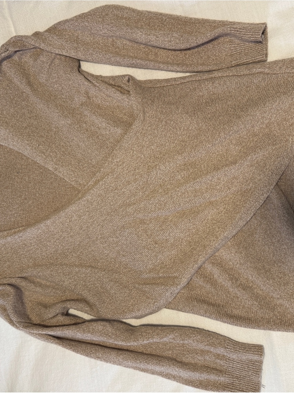 Forever 21 Neutral Beige Knit Pullover